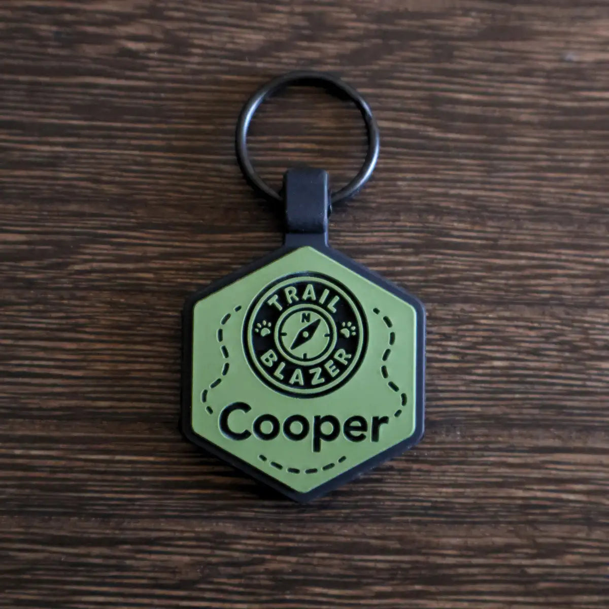 Trail Blazer Silicone ID Tag | Silent & Personalized | Besties