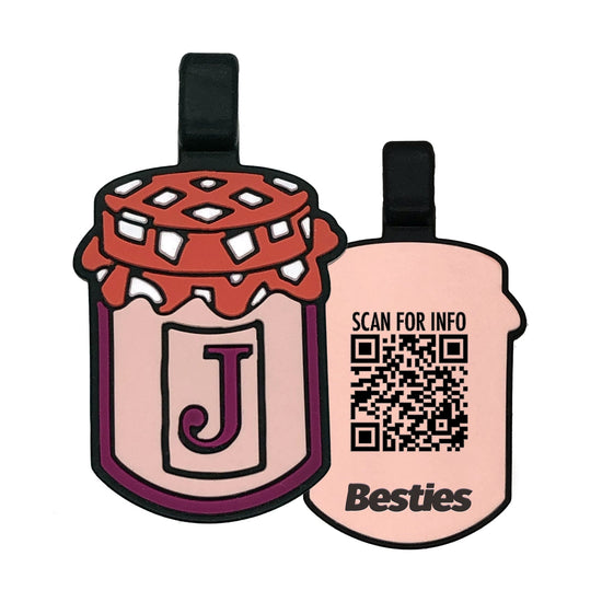 QR Code Jelly Silicone ID Tag