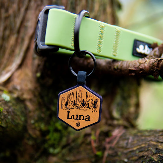 Redwood Forest Silicone ID Tag