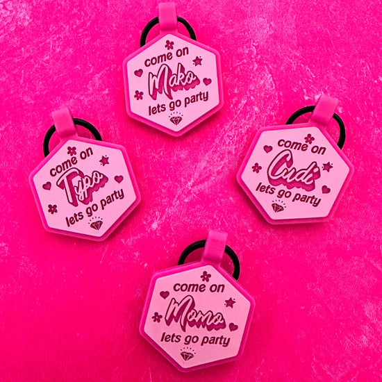 Limited Edition Barbie Silicone ID Tag