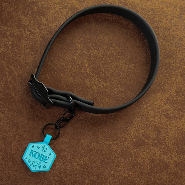 Personalised silicone dog tags