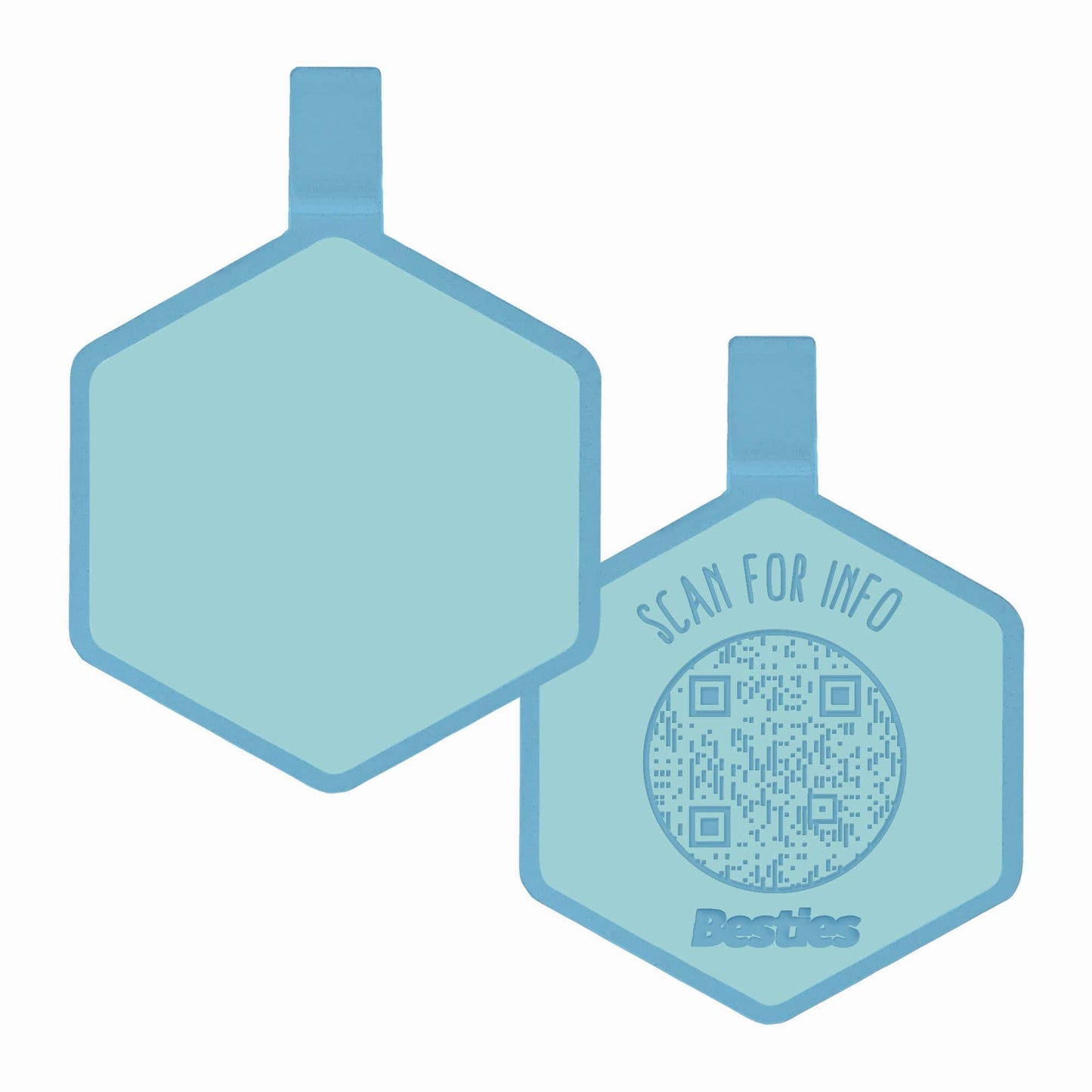 QR Code Limited Edition Star Wars Silicone ID Tags