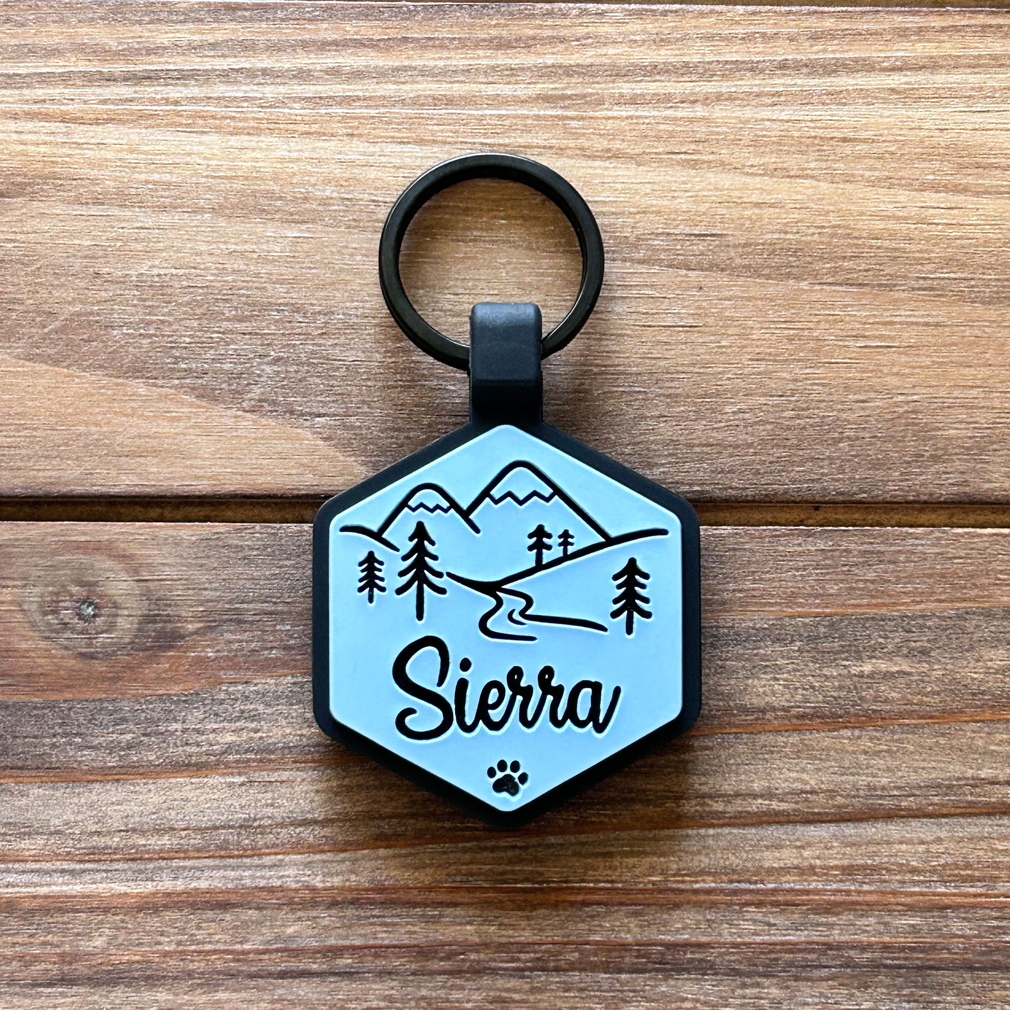 Customized Jingle-Free Silicone Dog ID Tag | Besties Pets