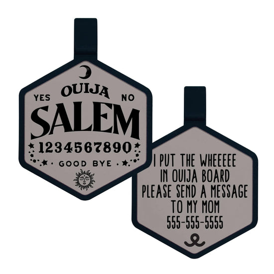Ouija Board Silicone ID Tag
