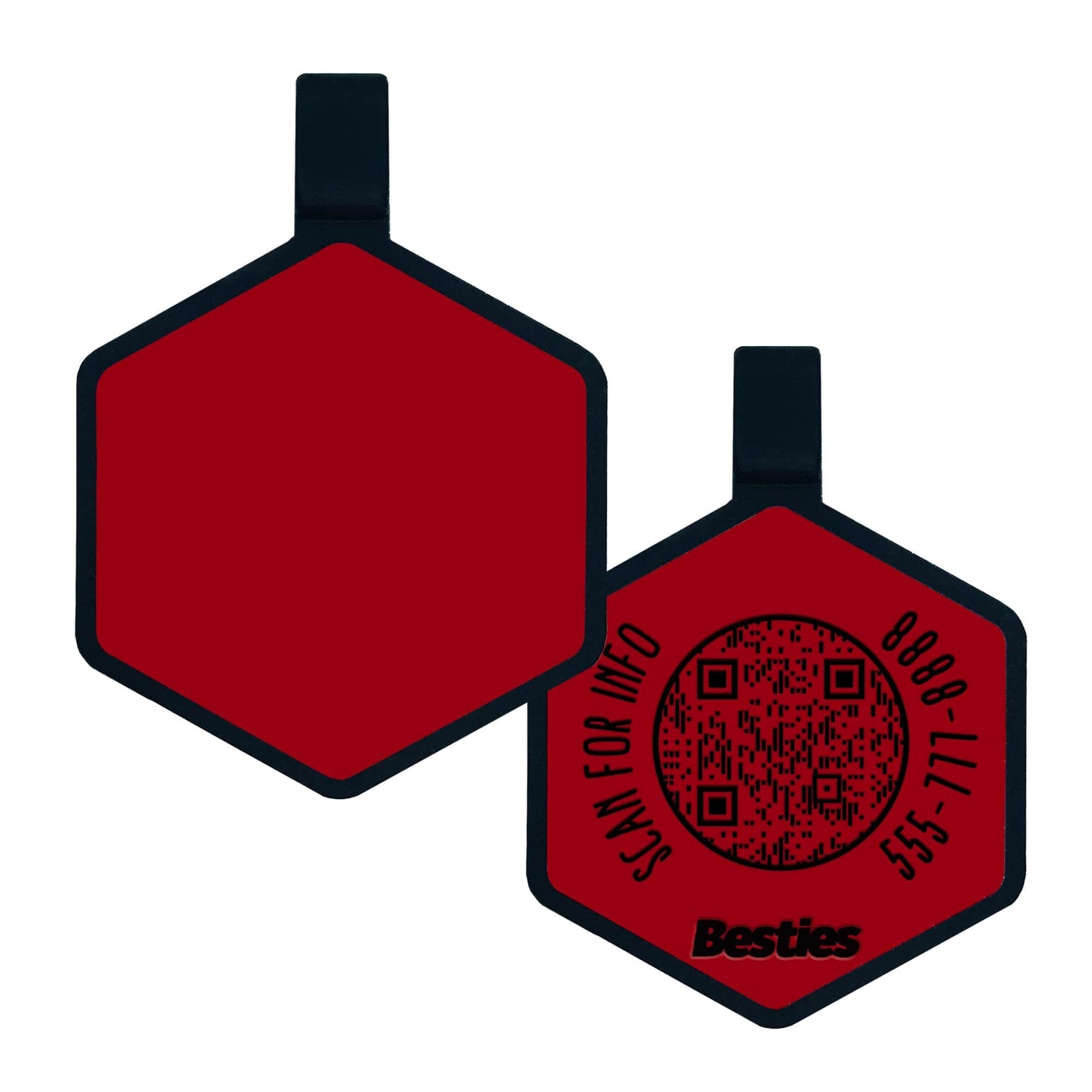 QR Code Limited Edition Star Wars Silicone ID Tags