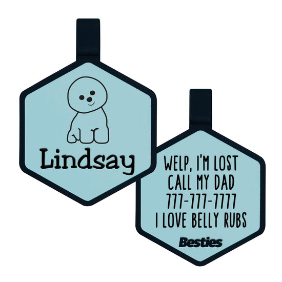 Load image into Gallery viewer, Bichon FurKids Silicone ID Tag
