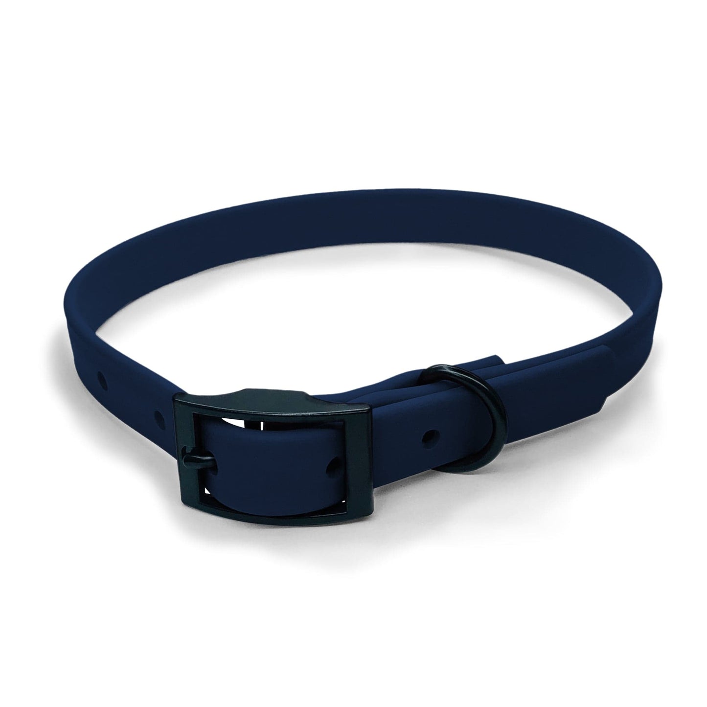 Navy Blue Waterproof Adjustable Dog Collar