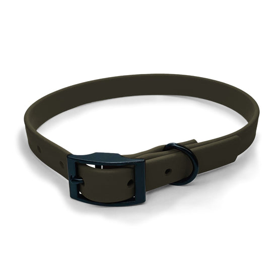 Olive Drab Waterproof Adjustable Dog Collar