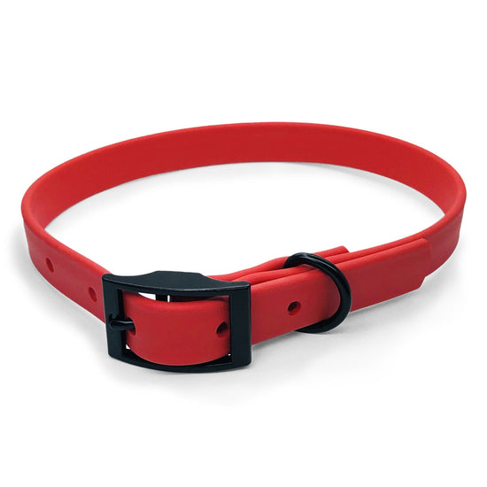 Red Waterproof Adjustable Collar