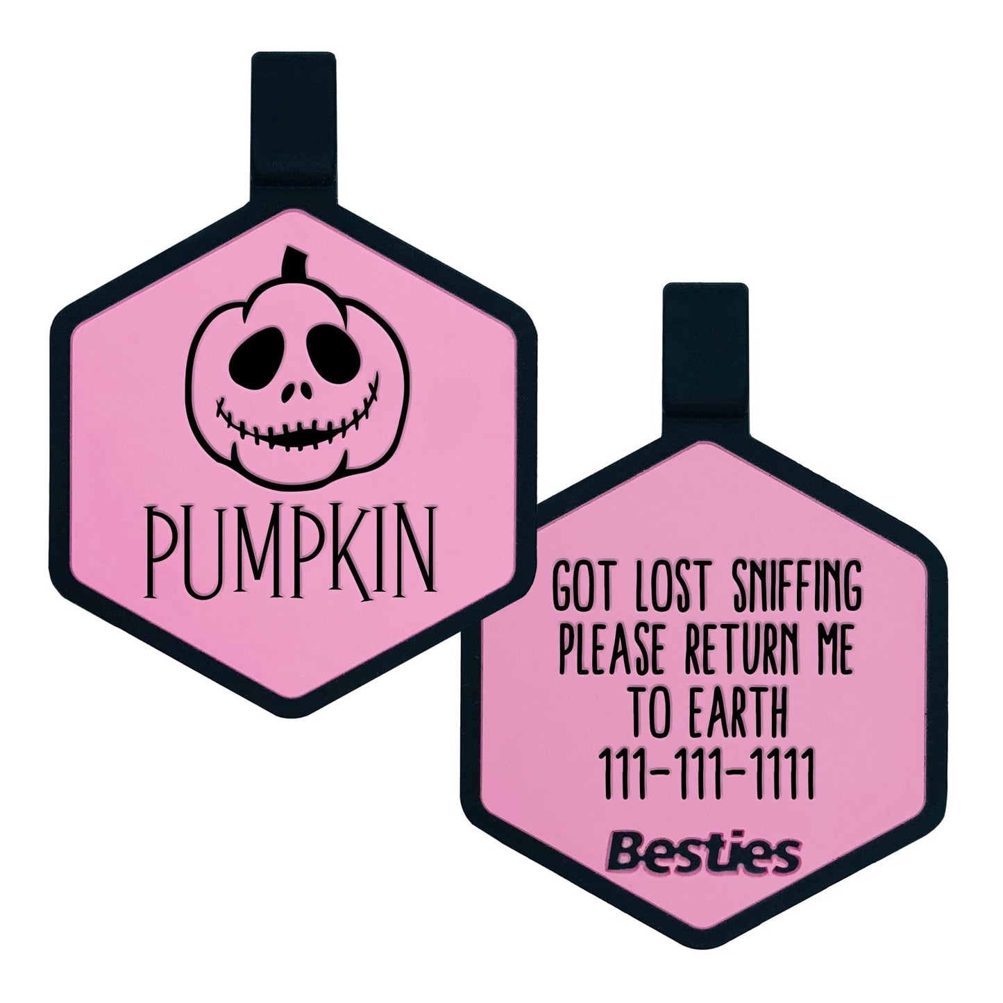 Load image into Gallery viewer, Pumpkin King Pet ID Tag

