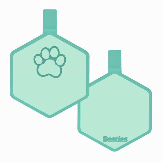Load image into Gallery viewer, Paw Silicone ID Tag
