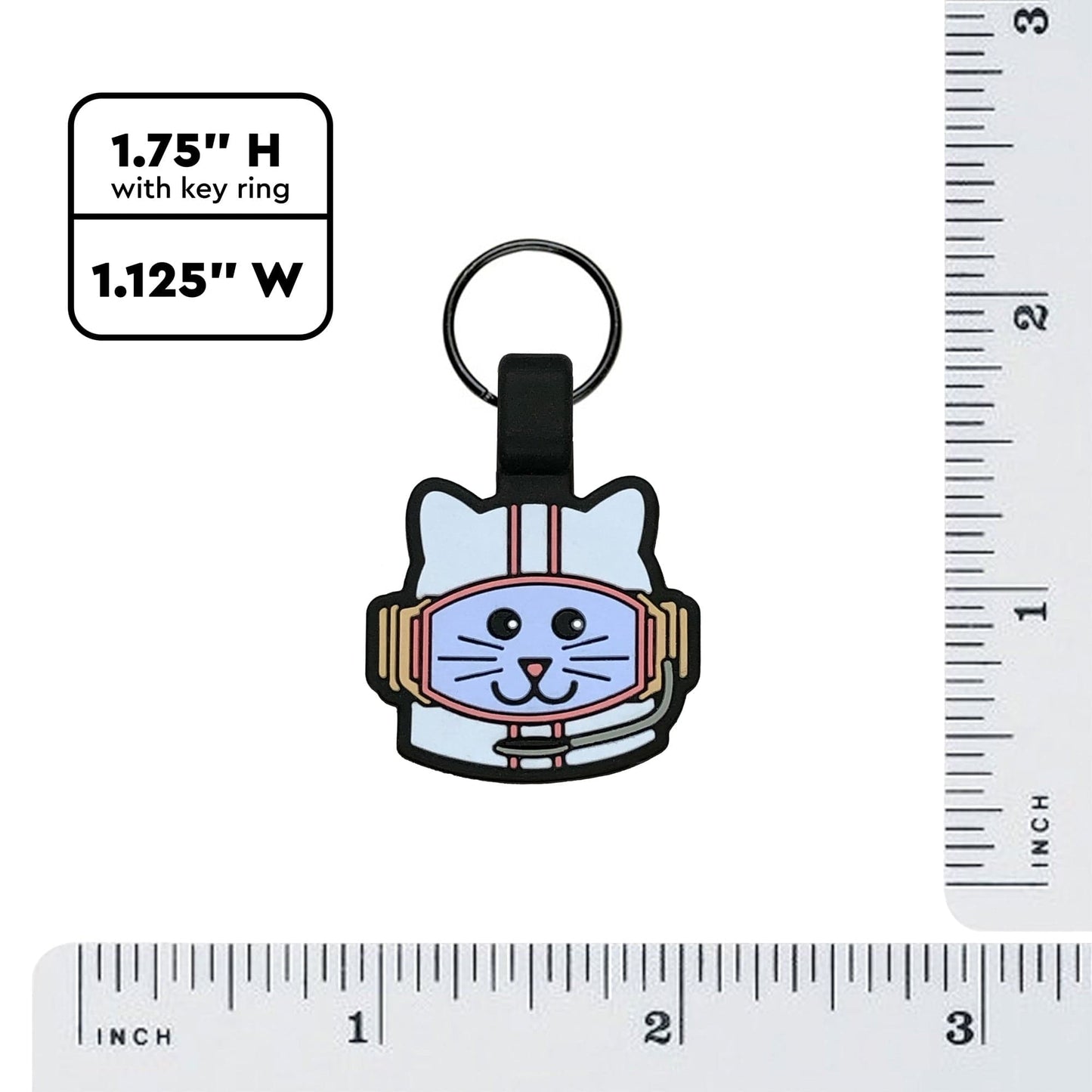 Catstronaut Silicone Cat ID Tag