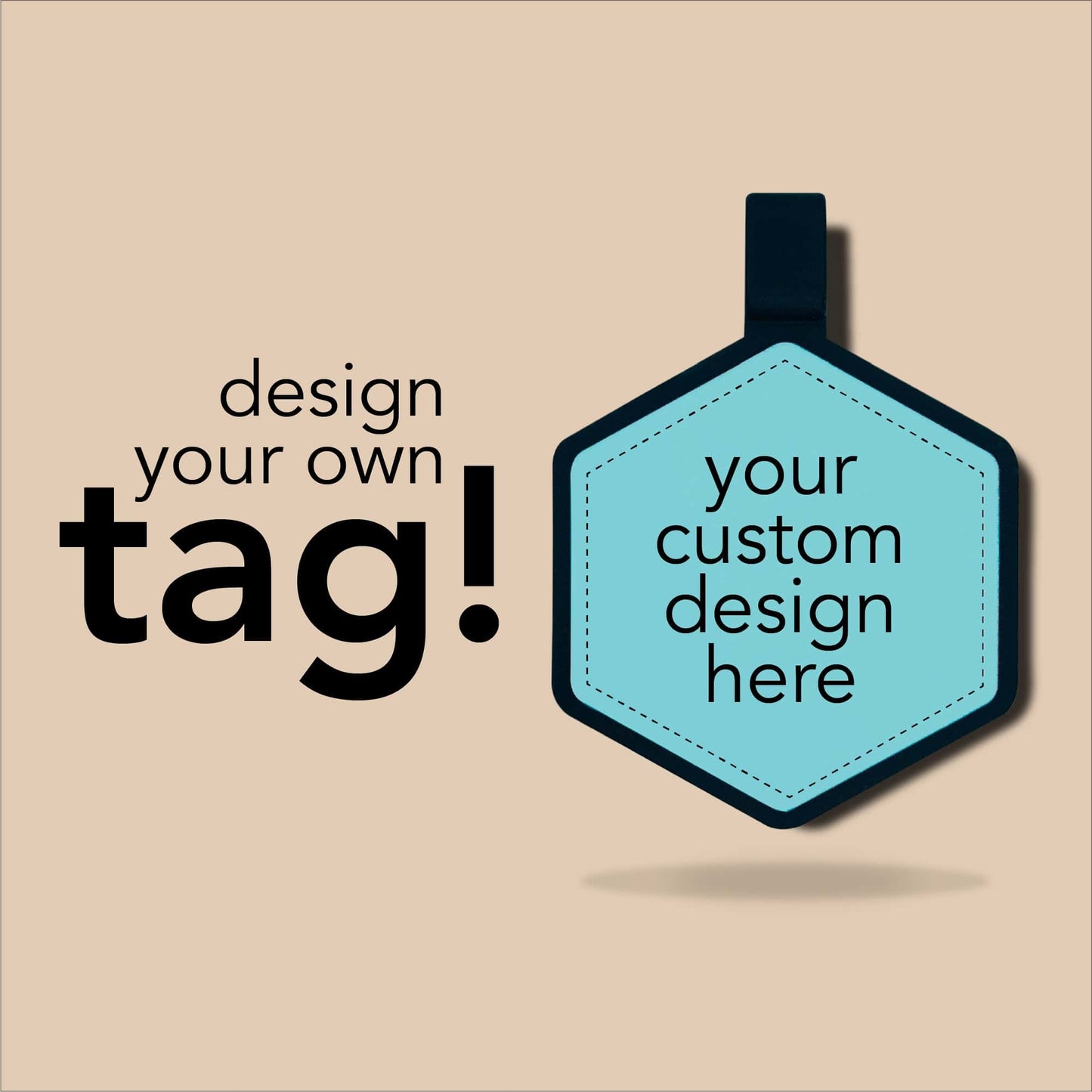 QR Code Custom Design Silicone ID Tag