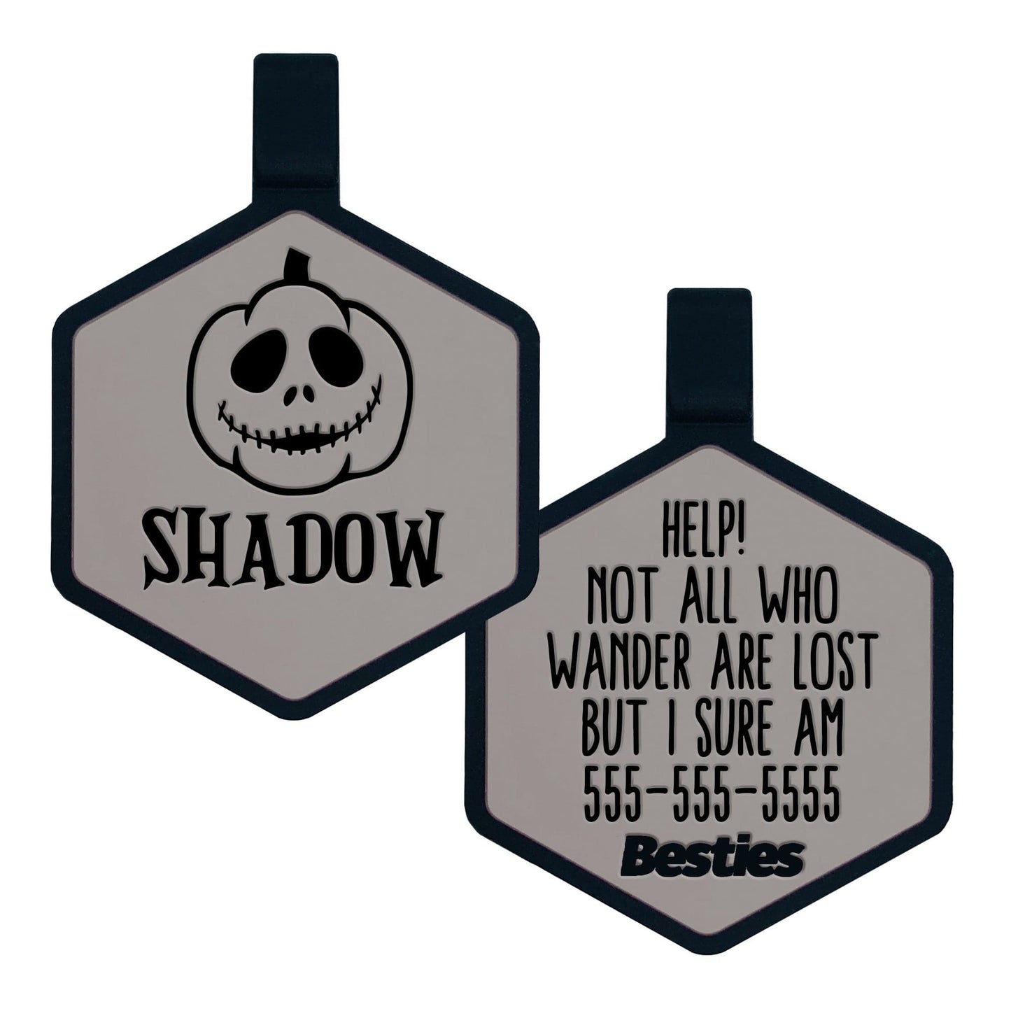 Load image into Gallery viewer, Pumpkin King Pet ID Tag
