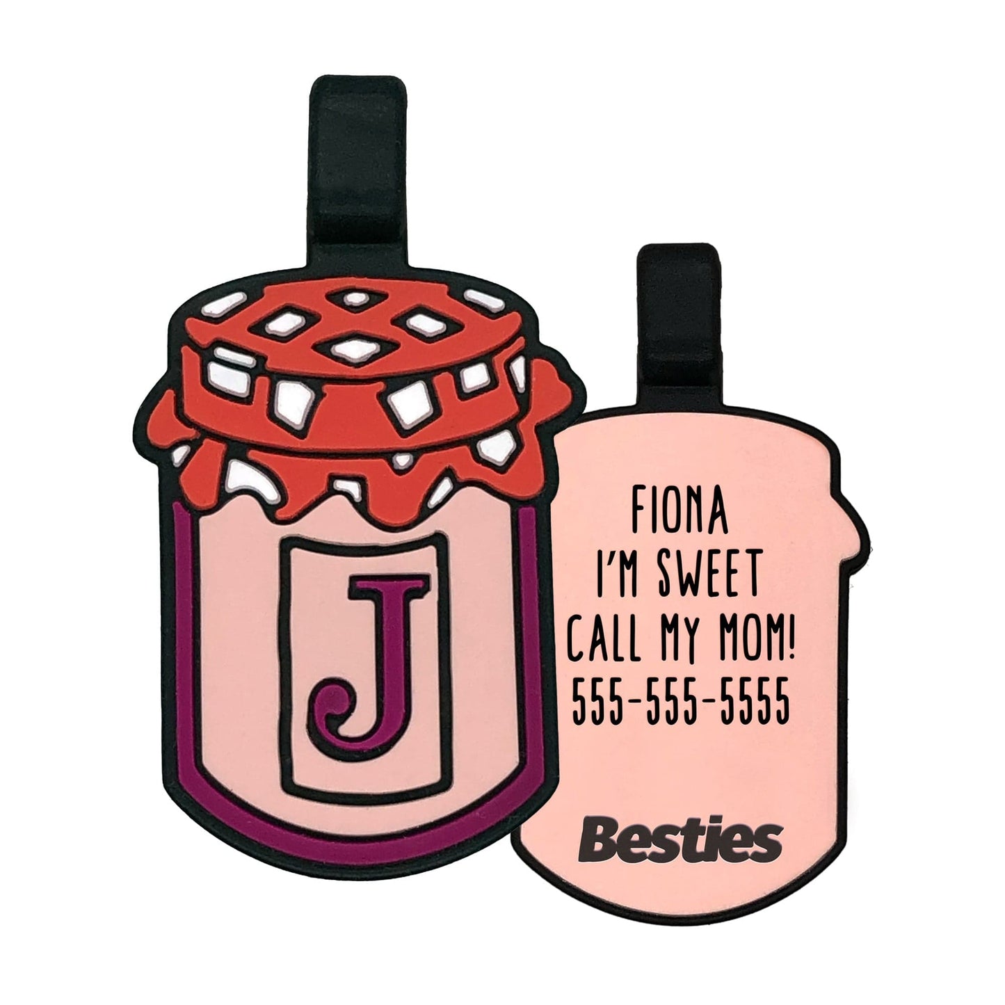 Jelly Silicone ID Tag