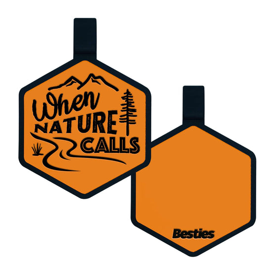 Load image into Gallery viewer, When Nature Calls Silicone ID Tag
