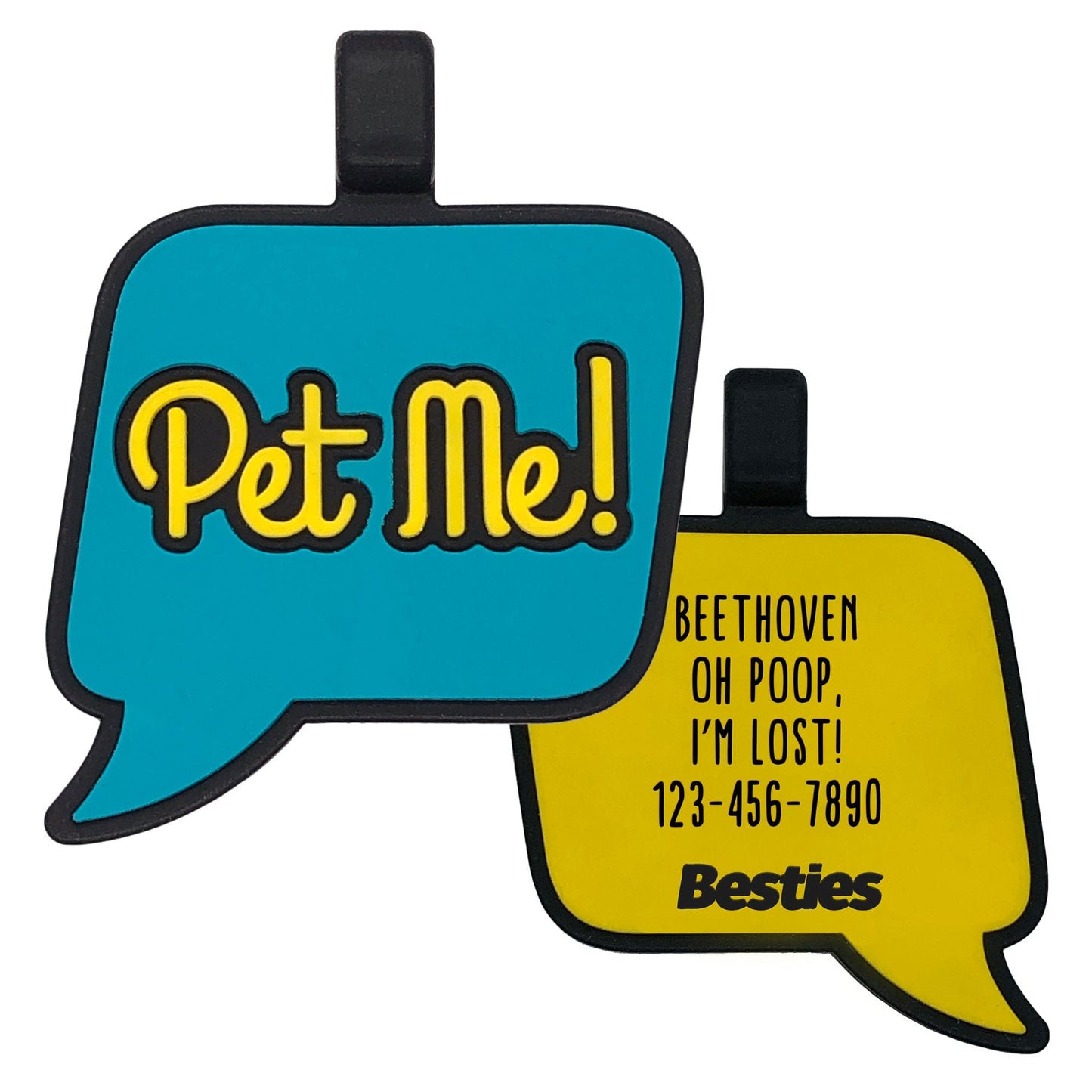 Pet Me! Silicone ID Tag