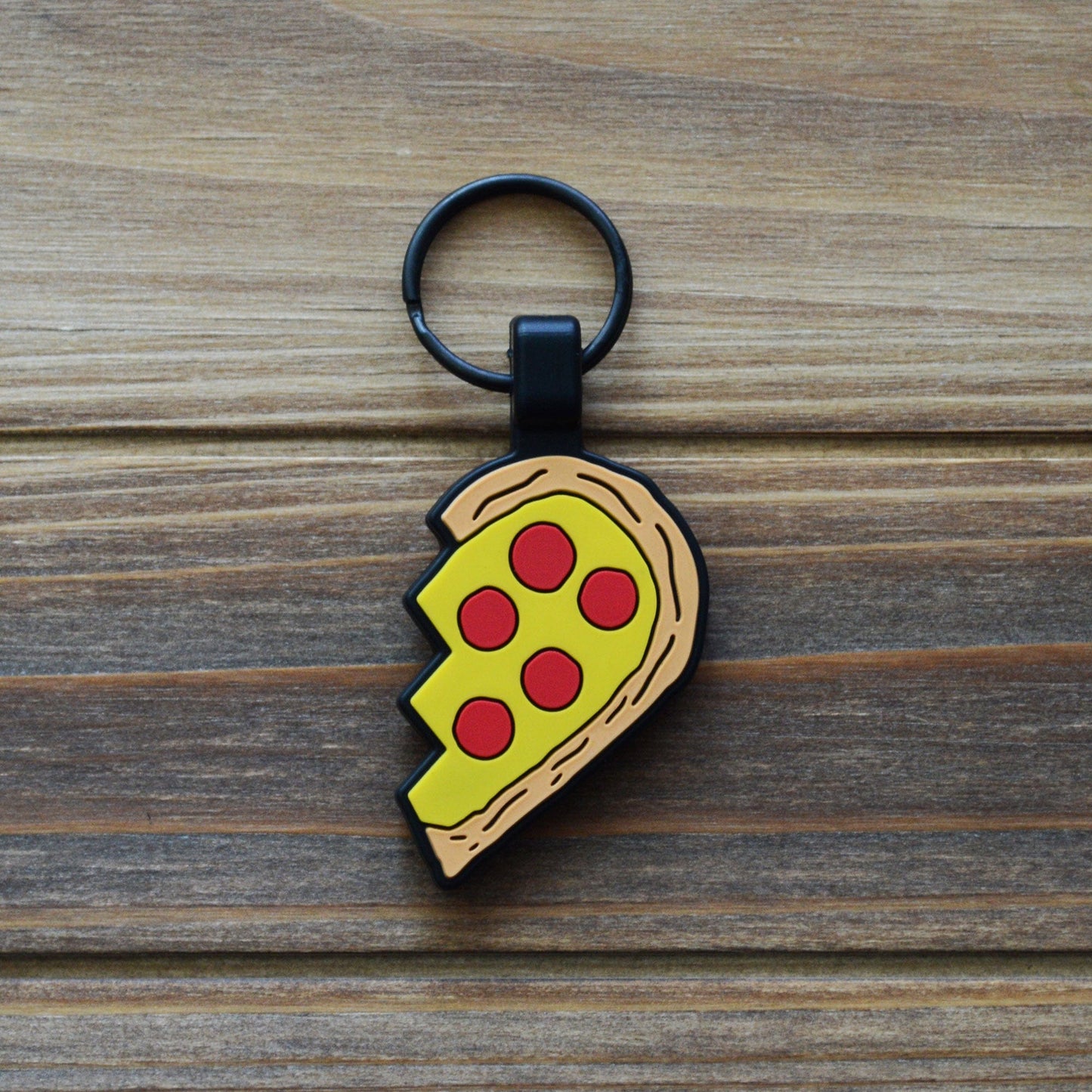 Load image into Gallery viewer, Pizza Your Heart Silicone ID Tag
