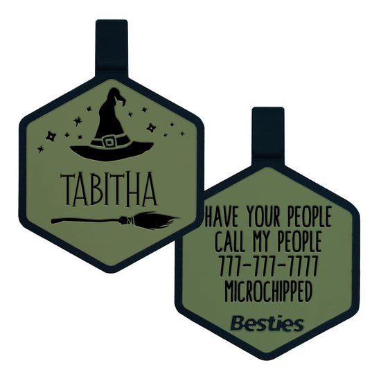 Witching Hour Pet ID Tag