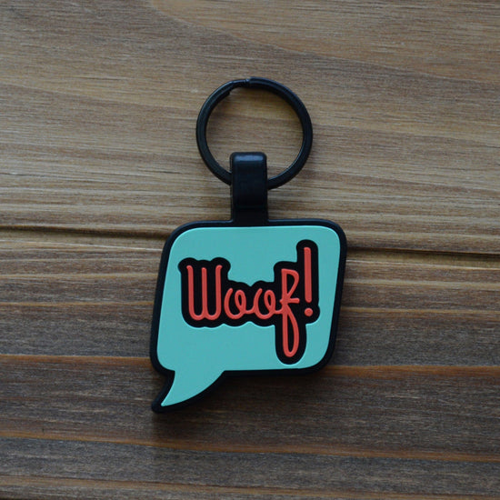 Woof! Silicone Tag
